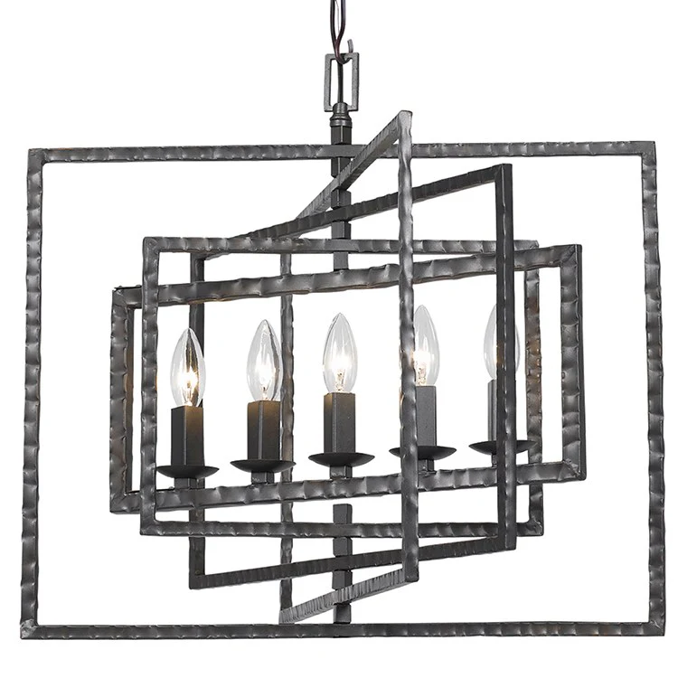 Capri Five-Light Chandelier - Fashion Us