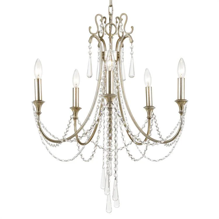 Arcadia Five-Light Chandelier - Fashion Us